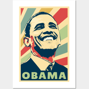 Barack Obama Vintage Colors Posters and Art